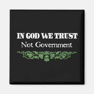 Imán En dios confiamos en no al gobierno