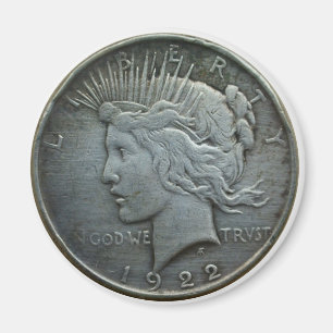 Imán En DIOS confiamos - Moneda de 1922