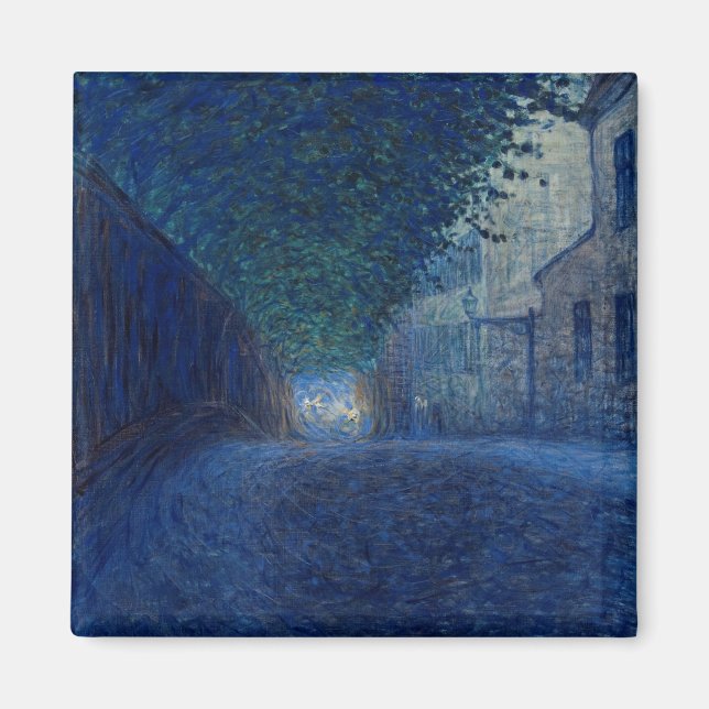 Imán En Dusk (Paisaje nocturno) (Escena nocturna) (Frente)