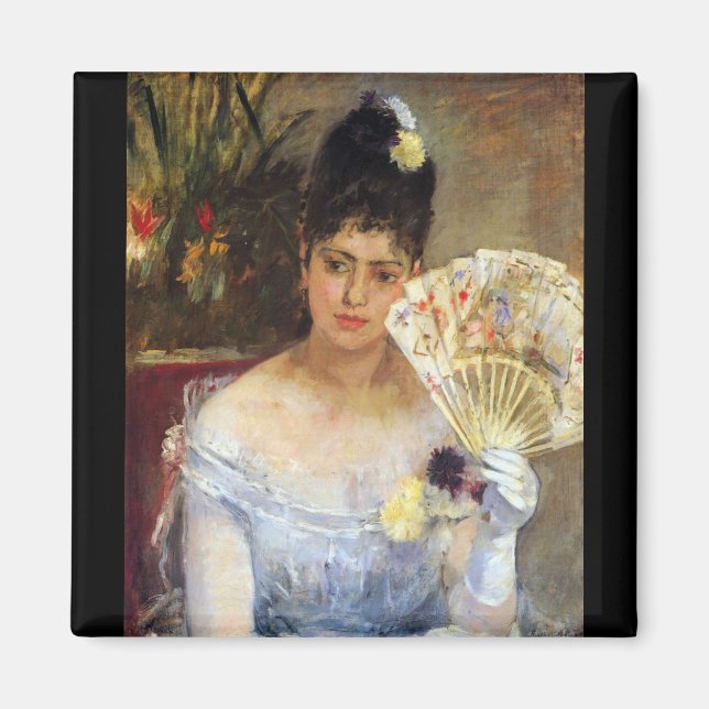 Imán En el baile, por Berthe Morisot (Frente)