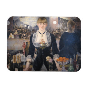 Imán En el bar del follies-bergere Edouard Manet