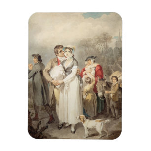 Imán En el camino, 1799 (w/c sobre rastros de lápiz en