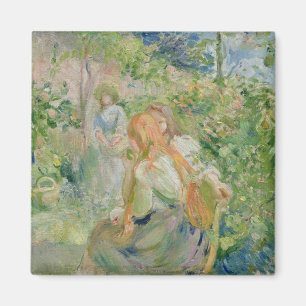 Imán En el jardín en la Roche-Placa, 1894