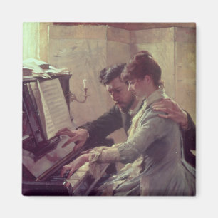 Imán En el piano