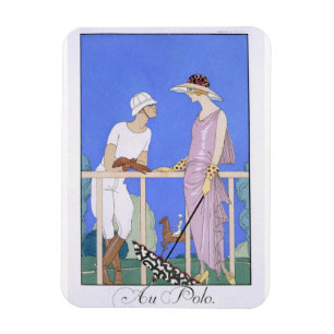 Imán En el polo, 1920-29 (impresión del pochoir)