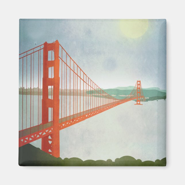 Imán En el puente Golden Gate (Frente)
