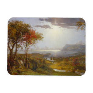 Imán En el río Hudson, 1860 (aceite en lona)