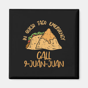 Imán En Emergencia De Queso Cinco De Mayo Taco Llamada