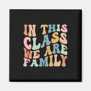 Imán En esta clase, somos familia de vuelta a la escuel
