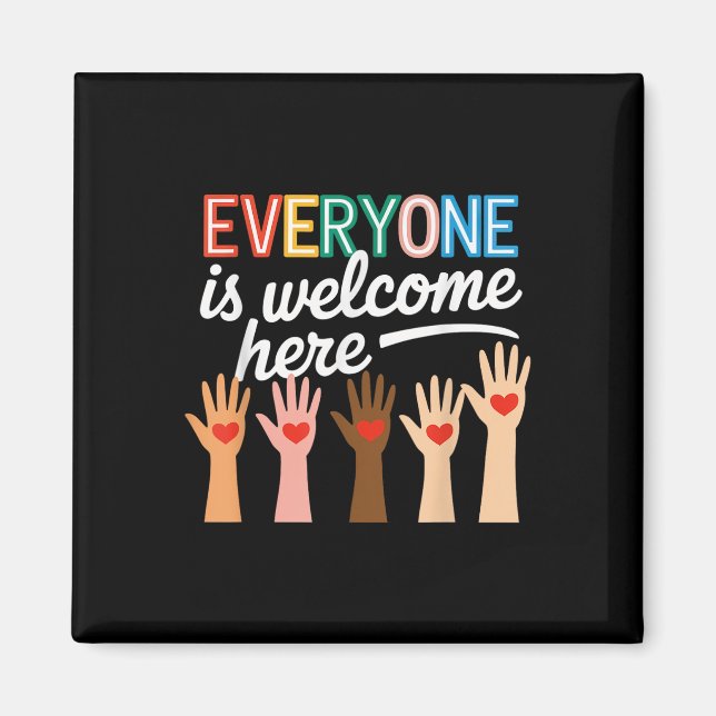 Imán En Esta Sala Todos Son Bienvenidos Aquí, Docente S (Frente)