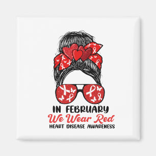 Imán En Febrero Usamos Enfermedad Del Corazón Rojo Mess