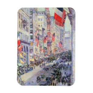 Imán En la avenida de la calle 34, mayo de 1917 por Has