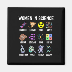 Imán En la ciencia - Chicas feministas empoderando a lo