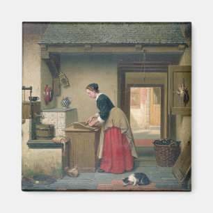 Imán En la despensa, 1868 (aceite en el panel)