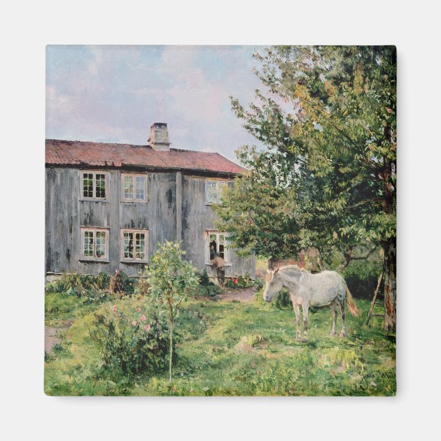 Imán En la granja, 1889 (Frente)