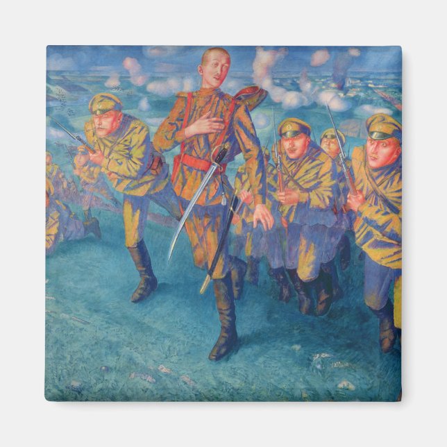 Imán En la línea de fuego, 1916 (Frente)