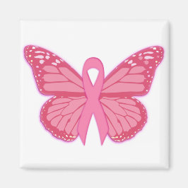 Imán En La Mariposa Rosa