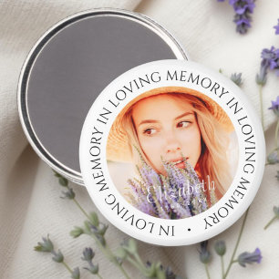 Imán En la memoria amorosa simple Personalizado moderna