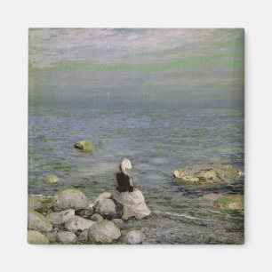 Imán En la orilla del Mar Negro, 1890s