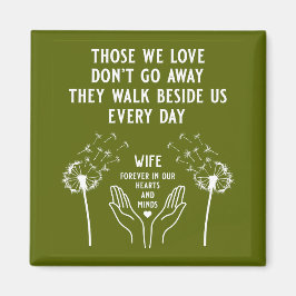 Imán En la recepción funeraria de memoria