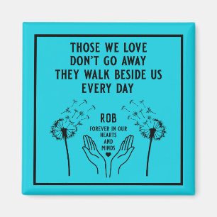 Imán En la recepción funeraria de memoria