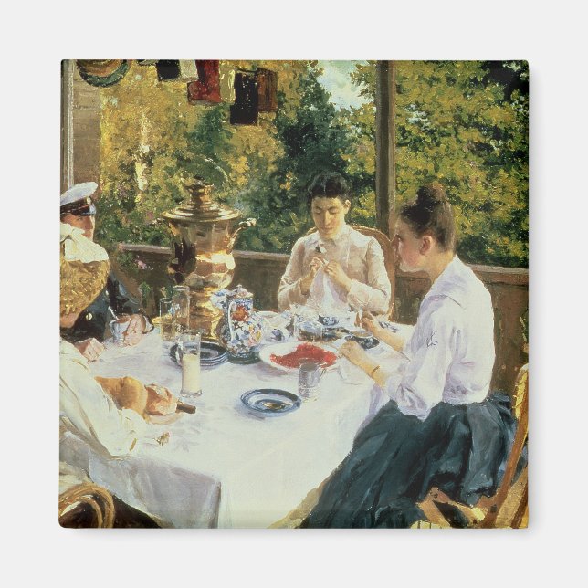 Imán En la Tea-Table, 1888 (Frente)