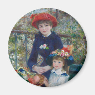 Imán En la Terraza, Retrato Impresionista, Renoir