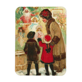 Imán En la ventana de la tienda de juguetes