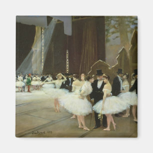 Imán En las alas en el teatro de la ópera, 1889