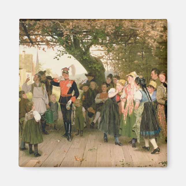 Imán En licencia, 1883 (Frente)