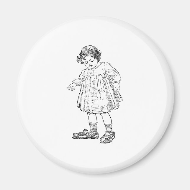 Imán En los zapatos de papá (Frente)