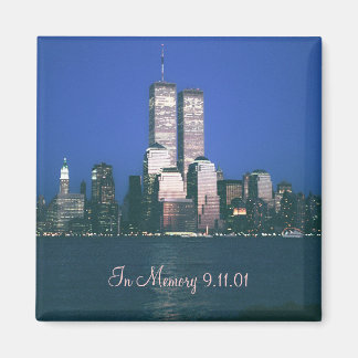 Imán En Memoria 9.11.01 Refrigerador Magnet