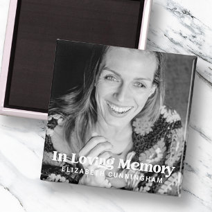 Imán En memoria amorosa: Monumento a la foto simple Per