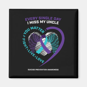 Imán En Memoria De Echo De Menos A Mi Tío La Prevención