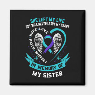 Imán En Memoria De Mi Hermana Memorial De Conciencia So