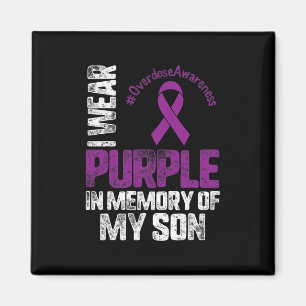 Imán En Memoria De Mi Hijo Conciencia Sobre La Sobredos