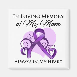 Imán En memoria de mi mamá - cáncer pancreático