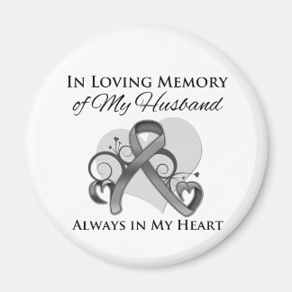 Imán En memoria de mi marido - Cáncer de cerebro