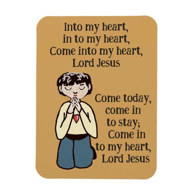 Imán En mi corazón Señor Jesús  (Vertical)