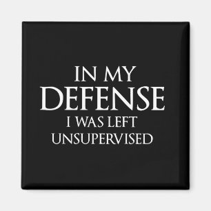 Imán En Mi Defensa Me Dejé Sin Supervisión Graciosa