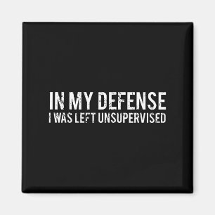Imán En Mi Defensa Me Dejé Sin Supervisión Graciosa De