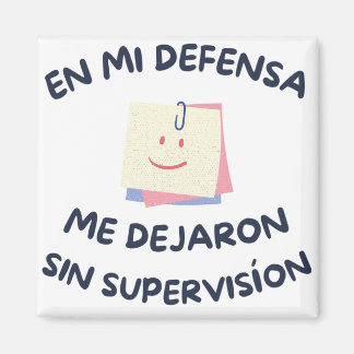 Imán En mi defensa, yo dejaron sin supervisión