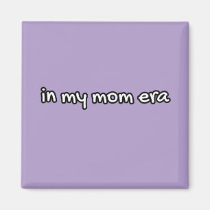 Imán en mi época de mamá