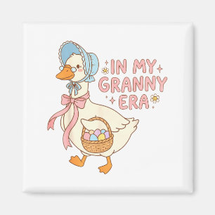 Imán En Mi Era De Abuela Divertida Cesta De Huevos De G