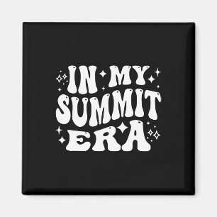 Imán En Mi Era de Cumbre Montañismo Senderismo Al Aire
