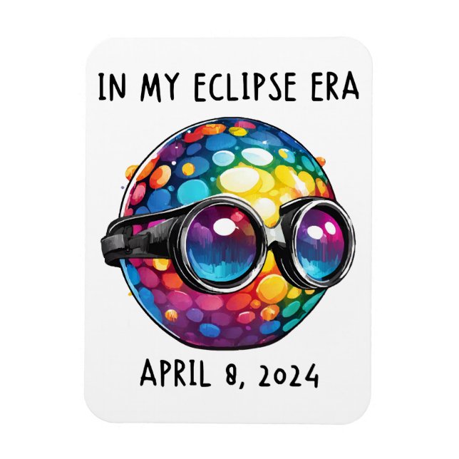 Imán En Mi Era De Eclipse Solar 2024 (Vertical)
