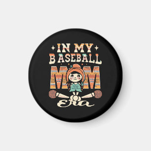 Imán En Mi Era de Mamá de Béisbol