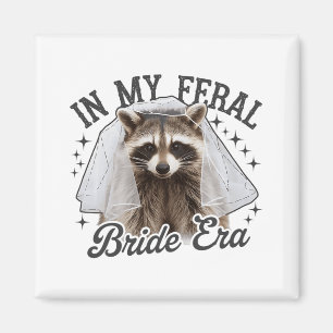 Imán En Mi Era De Novia Feral Mapache