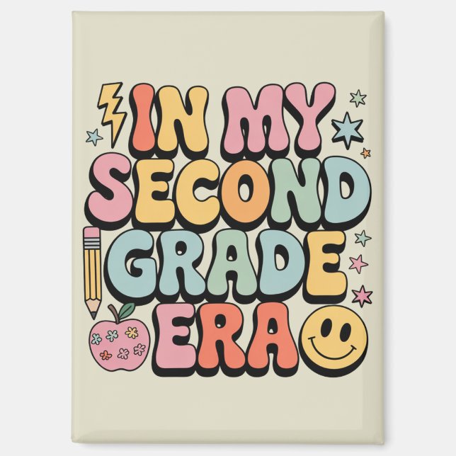 Imán En mi segundo grado, profesor de segundo grado de  (Anverso)