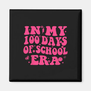 Imán En Mis 100 Días De Era Escolar Maestra Niños 100 D